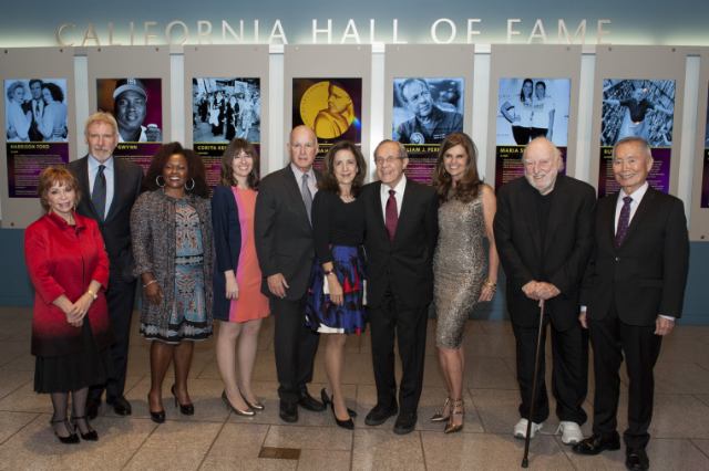 Governor Brown & First Lady Honor 2016 California Hall Of Fame Inductees