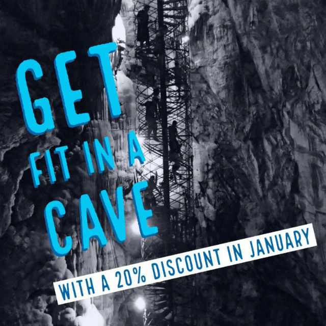 Get Fit In A Cave With A 20% Discount In January