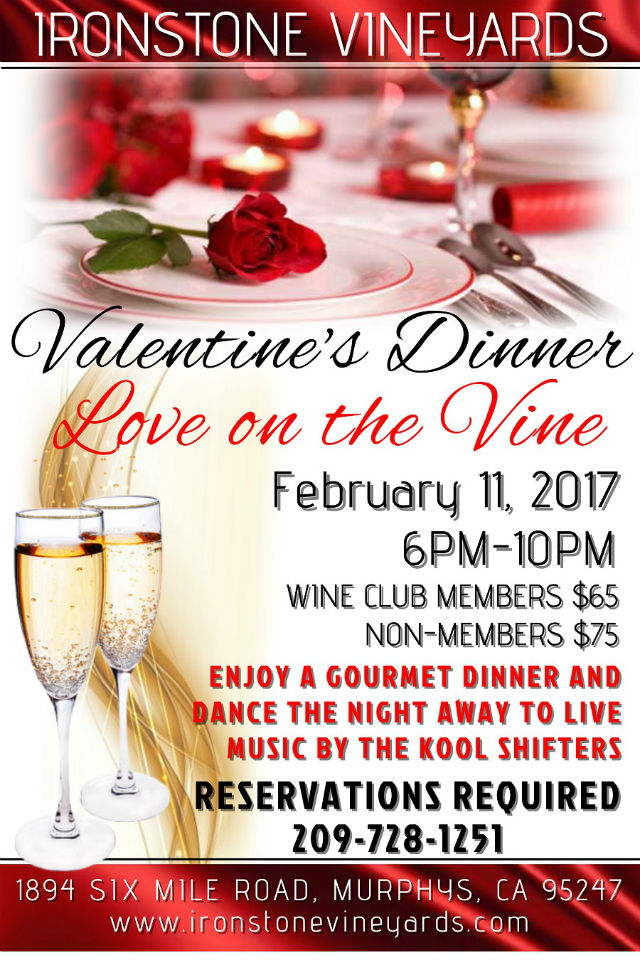 Love Is In The Air At Ironstone Vineyards
