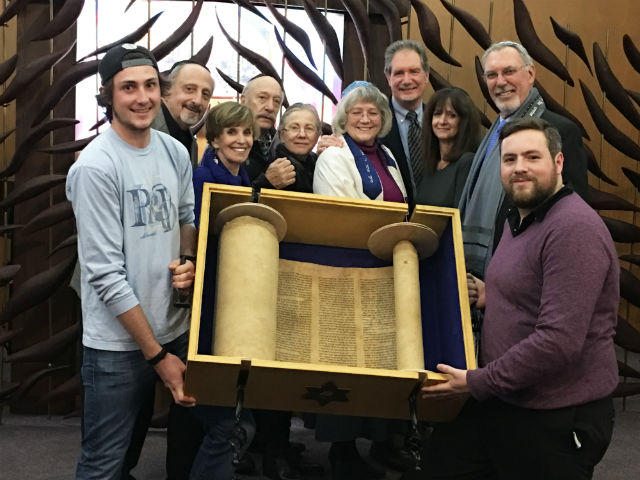 Mother Lode Jewish Community Donates Torah To Jewish Youth Camp