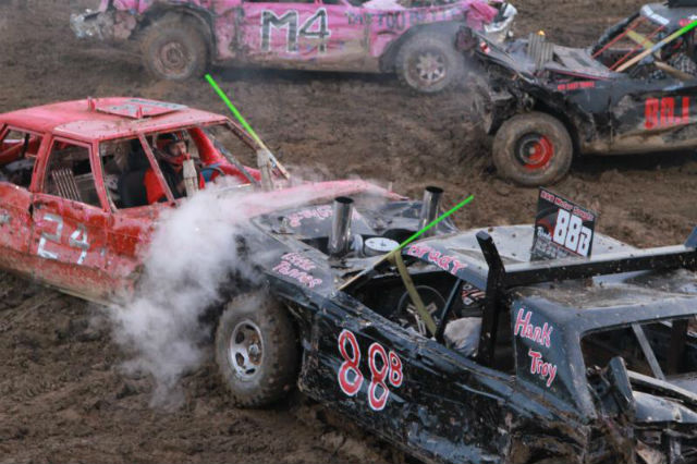 Destruction Derby At The Calaveras County Fair & Jumping Frog Jubilee