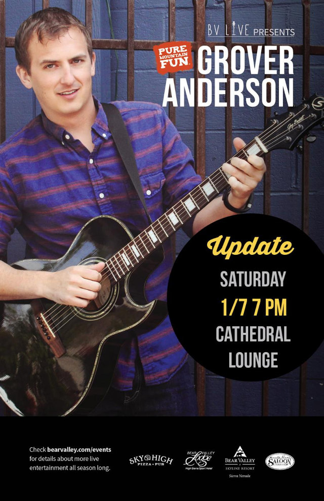 Hey Good People!!  Grover Anderson Tonight In The Cathedral Lounge ~Mattly Trent