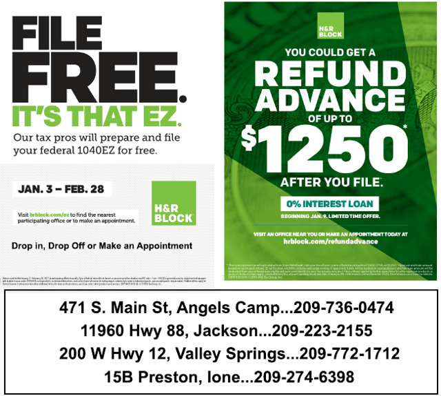 Visit an office and File Free At H&R Block!  It’s That EZ!