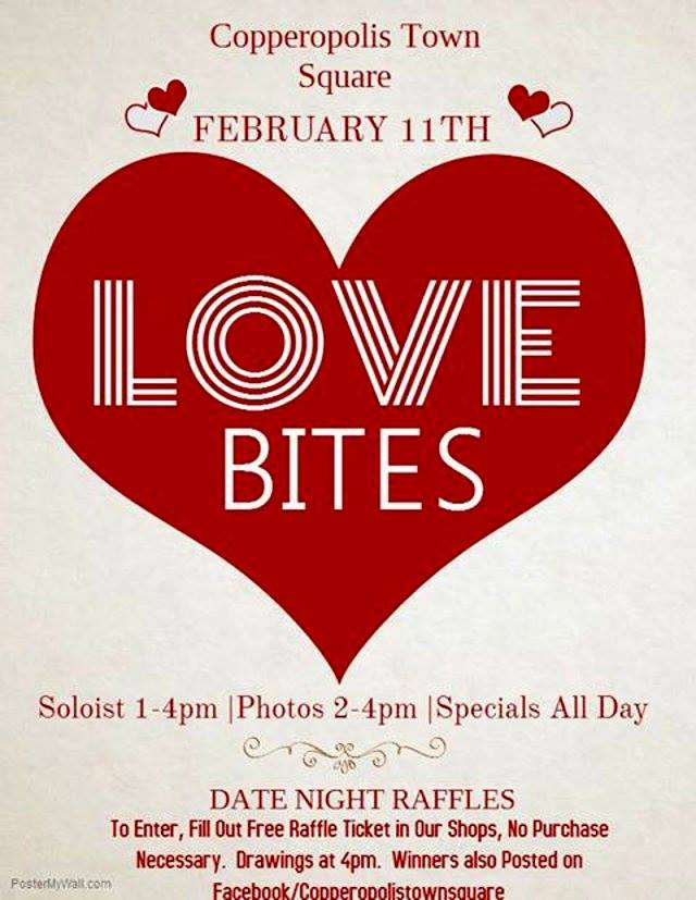 Don’t Miss The 2nd Annual Love Bites Valentines Bash At Copper Town Square!