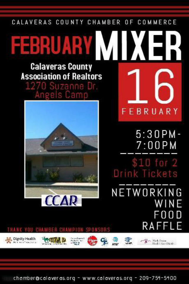 Calaveras County Chamber Of Commerce February Mixer