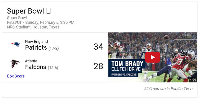 Super Bowl LI Patriots 34 – Atlanta 28…A Game Of Superlatives