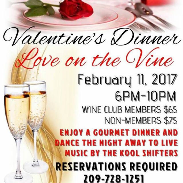 Love On The Vine At Ironstone Vineyards ~ Saturday, February 11th