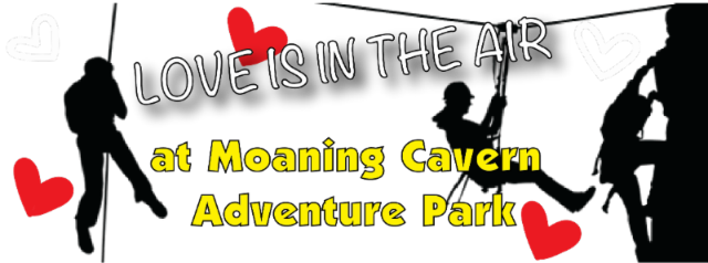 ‘Love Is In The Air’ At Moaning Cavern Adventure Park!