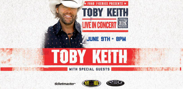 Toby Keith w/ Special Guests Open Ironstone Concert Season On June 9th