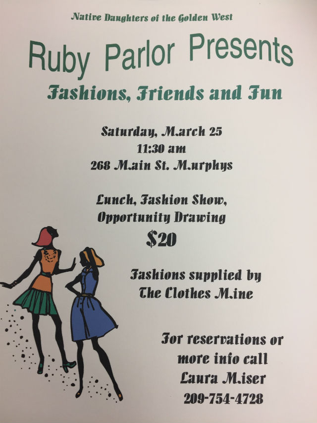 Ruby Parlor Presents, “Fashion, Friends & Fun.”