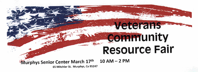 Veterans Community Resource Fair March 17th