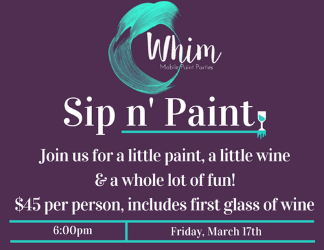 Uncork Your Creativity With Milliaire’s March Sip N’ Paint