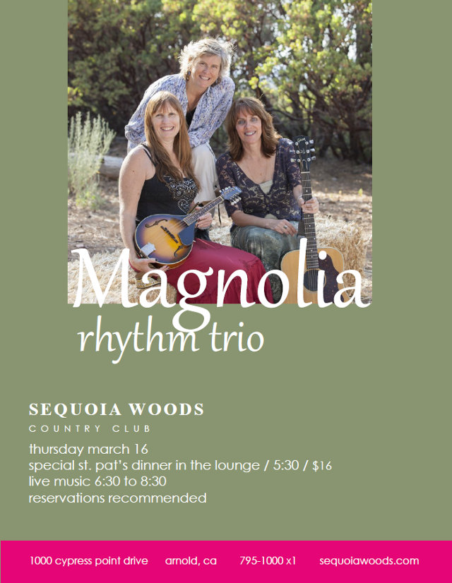 Make Your Reservations Now For Sequoia Wood’s Pre St. Patrick’s Day Party
