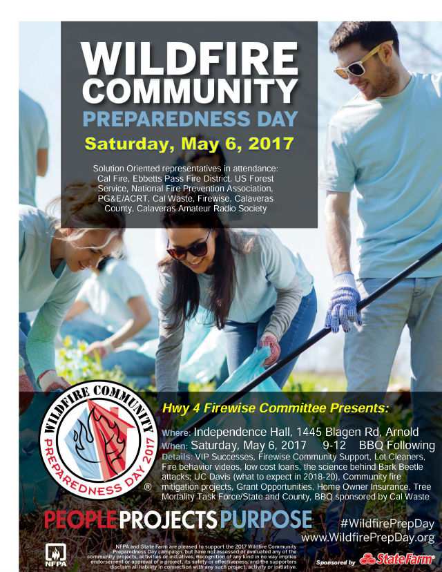 National Wildfire Community Preparedness Day, May 6th