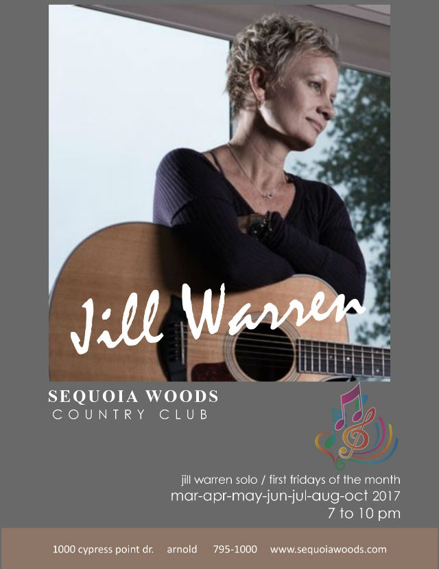 Tonight: Jill Warren At Sequoia Woods Lounge!