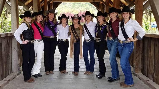 The 2017 Calaveras Saddle Queen Contestants