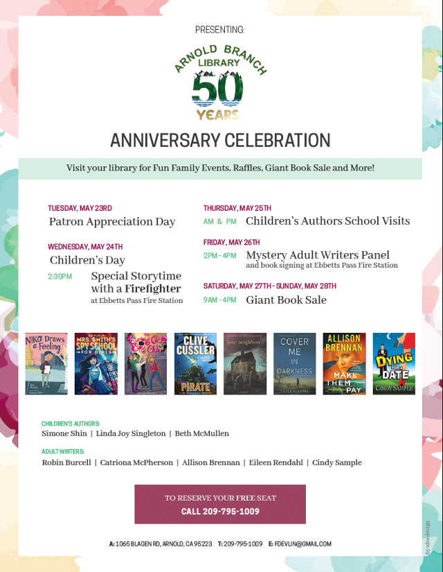 Get Ready For Celebrating 50 Years Of The Arnold Library