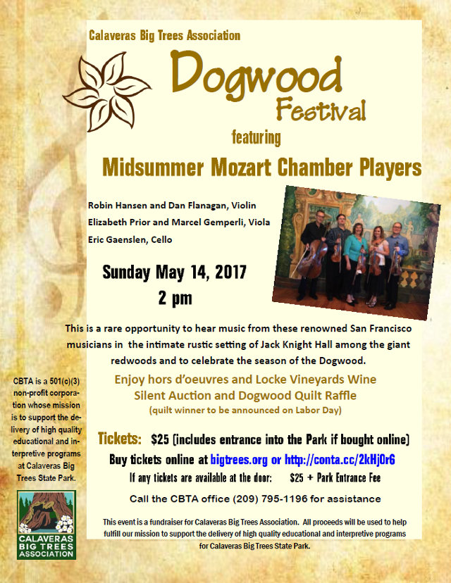 The 2017 Dogwood Festival At Big Trees State Park