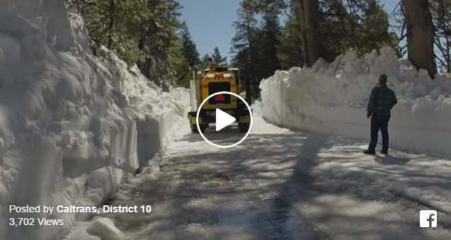 Caltrans Continues To Plow, Blow & Dig Their Way To The Tops Of Mountain Passes