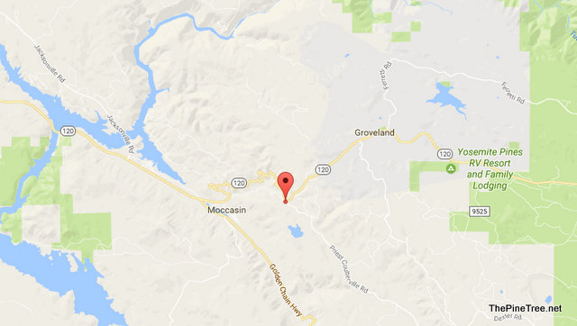Traffic Update…Motorcycle with Sidecar Off The Roadway Near Hwy 120 & Old Priest Grade