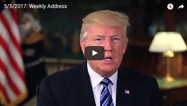 President Trump’s Weekly Address, This Week on ObamaCare, Tax Relief & Cutting Regulations