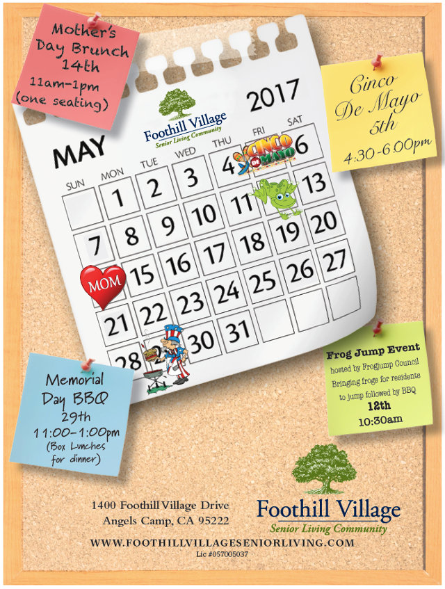 Welcome To The Simple Life of Senior Living At Foothill Village