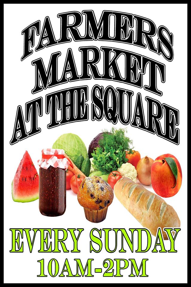 The Farmers Market At The Square is Back Every Sunday Till October