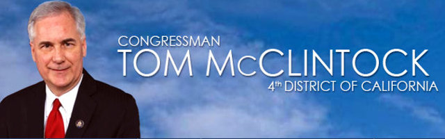 Senate Amendments to the Budget ~ Congressman Tom McClintock