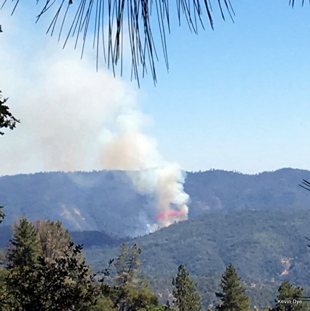 Fire Update…Forest Service Working Vegetation Fire In Stanislaus Canyon