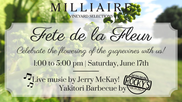 Celebrate Fete de la Fleur At Milliaire On June 17th!