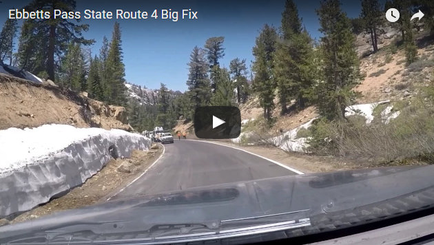 Caltrans District 10’s Warren Alford Takes You Behind Closure Gate On Ebbetts Pass