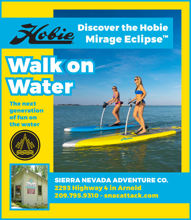 Walk on Water with Hobie Mirage Eclipse!! Get your Standup Leg Powered SUP at SNAC!