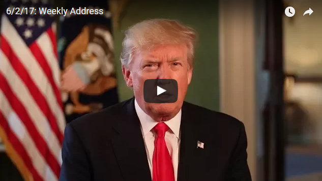 President Trumps Weekly Address…This Week A Summary Of Foreign Trip