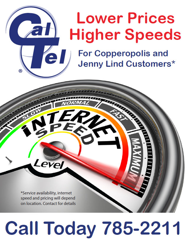 Lower Prices & Faster Speeds Now From CalTel!  Don’t Miss Out!