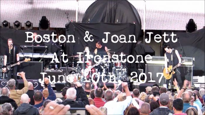 Boston & Joan Jett Clips At Ironstone