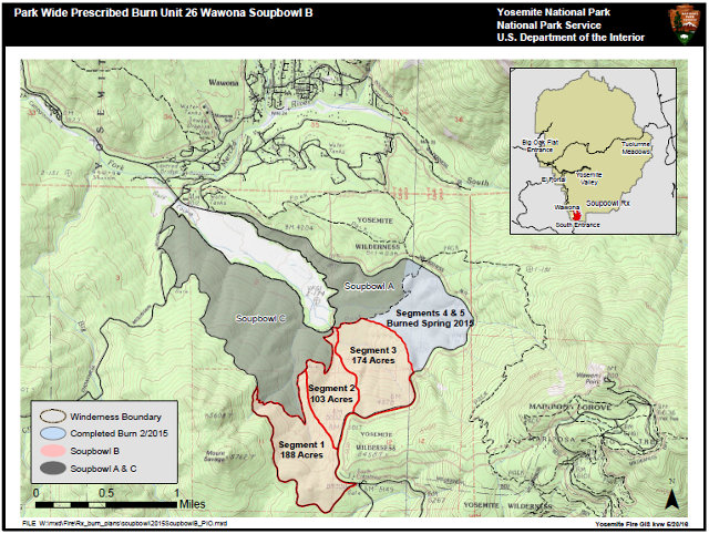 Yosemite Area Soupbowl Prescribed Fire Update