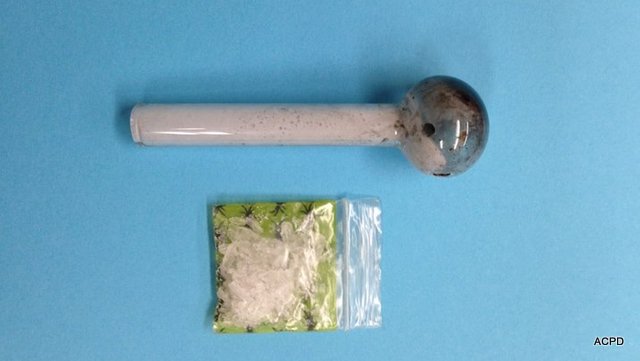 Possession of Methamphetamine and Drug Paraphernalia Arrest
