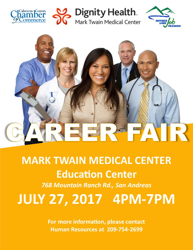 Make Plans To Attend The Career Fair On July 27th
