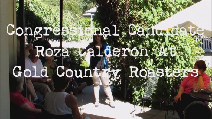 Congressional Candidate Roza Calderon Stumped For Votes In Calaveras