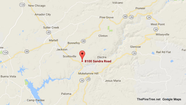 Fire Update….Vegetation Fire Just Inside Amador County off of Hwy 49