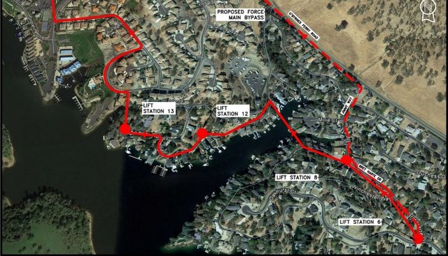 CCWD Awards Design Contract for Lake Tulloch-Area Sewer System Upgrades