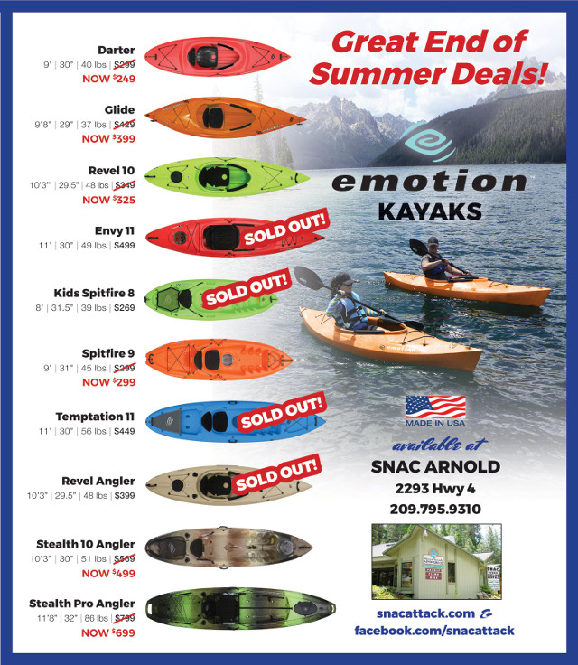 Great End of Summer Deals From SNAC