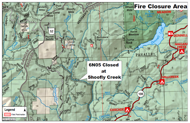 Bummers Fire Update from Stanislaus National Forest