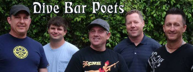 The Dive Bar Poets at Copperopolis Town Square on September 23rd
