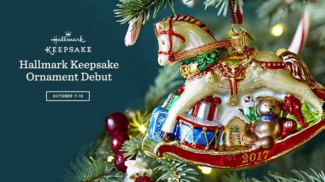 Deck The Halls & Your Tree!  Come to The 2017 Keepsake Ornament Debut Event at Middleton’s Hallmark!