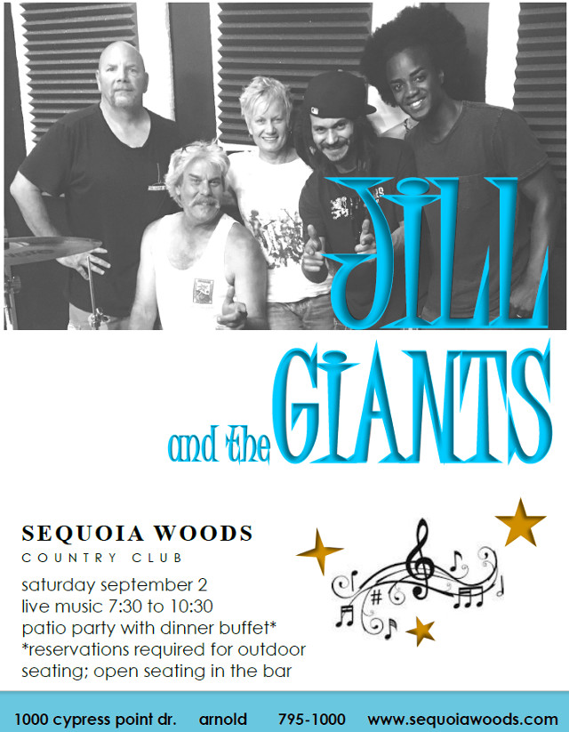 Don’t Miss Jill and the Giants At Sequoia Woods