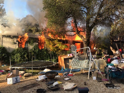 Michelson School Family Loses Everything In Fire