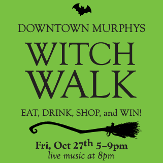 2nd Annual Downtown Murphys Witch Walk