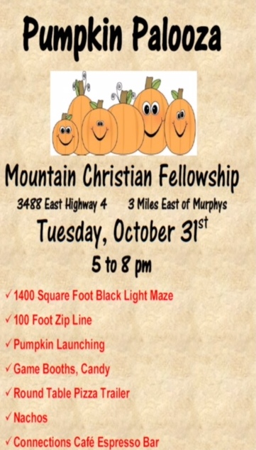 Pumpkin Palooza at Mountain Christian Fellowship