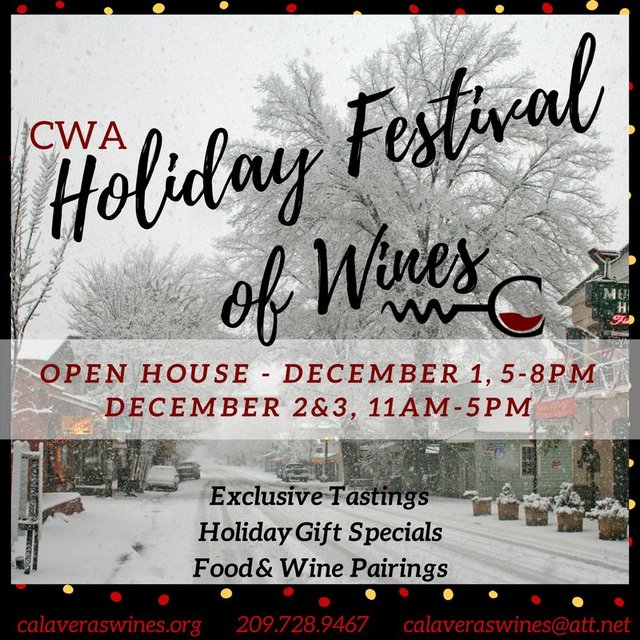 Holiday Festival of Wines and Murphys Open House